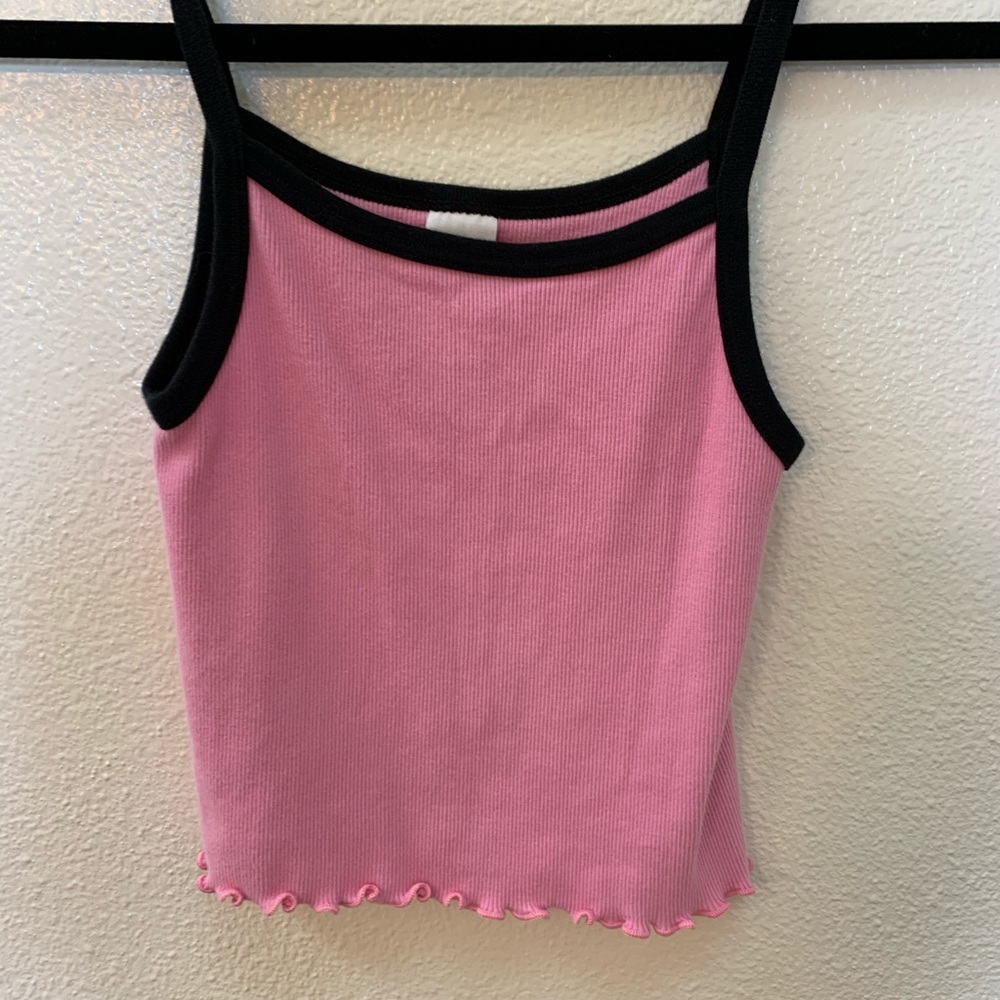 Pink brandy tank top